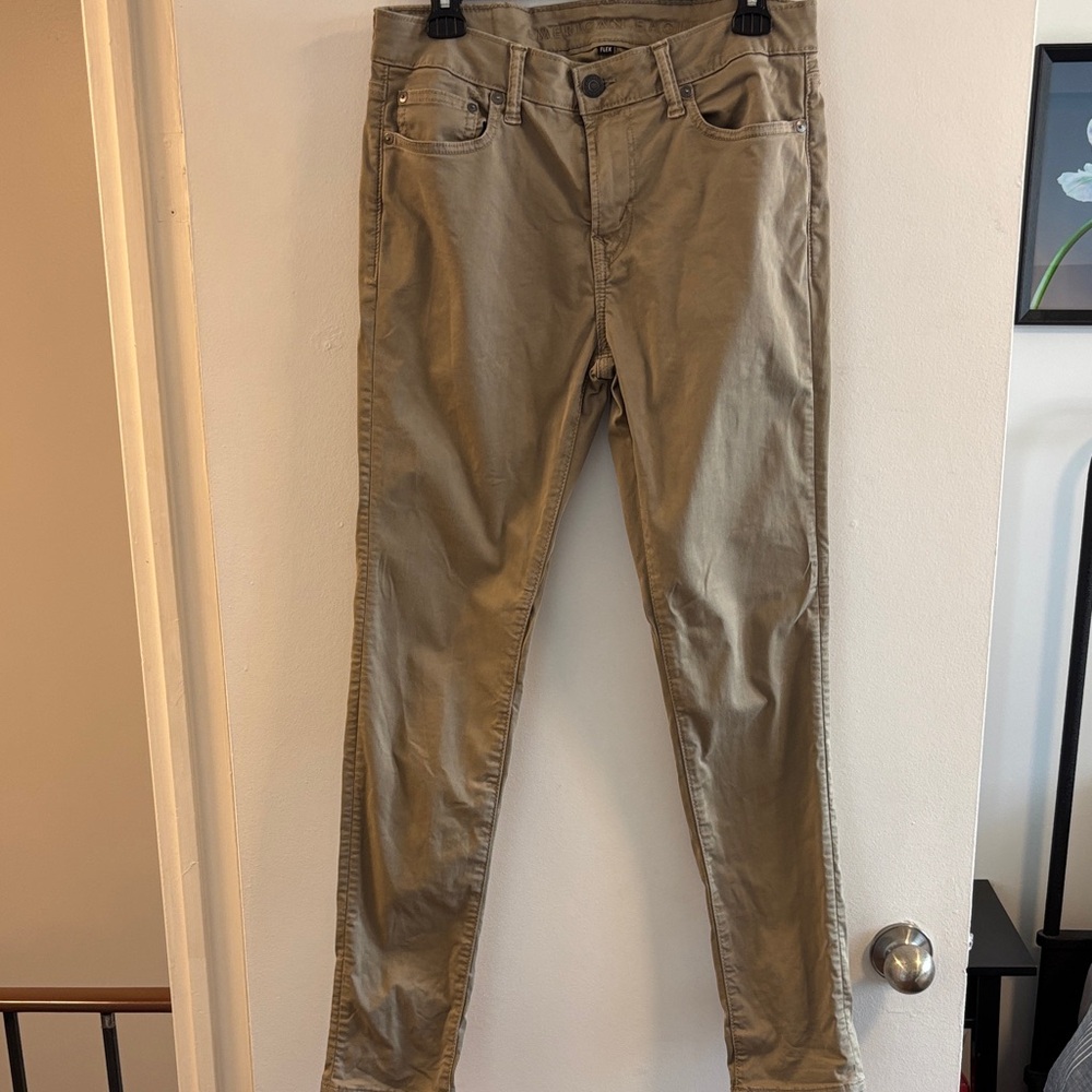 American Eagle Outfitters Men's Tan Chinos